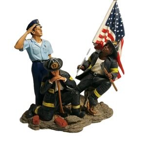 Home Interiors 2002 "A Pocketful of Hope" A Hero's Salute #11829 Twin Towers 911